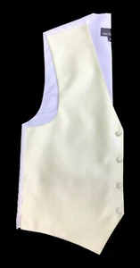 New Men's Banana Yellow Tuxedo Vest Fullback Formal Wedding Groom Church Suit - Picture 1 of 4