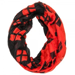 BIOWORLD DC COMICS BATMAN HARLEY QUINN INFINITY BUFANDA DISFRACES ACCESORIOS NIEVE - Imagen 1 de 1