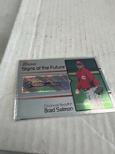 Brad Salmon 2008 Draft Picks & Prospects Auto Card #SOF-BS