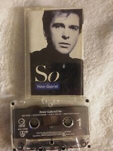 Peter Gabriel - So - Cassette 
