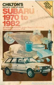 Used Chilton Subaru 1970-1982 Repair Manual - Picture 1 of 1