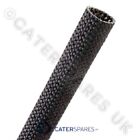 6MM BLACK HEAT RESISTANT SLEEVING CABLE WIRE HIGH TEMPERATURE SLEEVE PER METRE