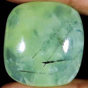 Natural Prehnite Cabochon Gemstone Cushion cabochon 72.05 Cts 25x27x9 mm ST-140 - Picture 1 of 6