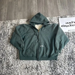 Vintage Carhartt 129HTG Heavy Weight Thermo Lined Hoodie Zip Up Men's Size 2XL - Bild 1 von 22