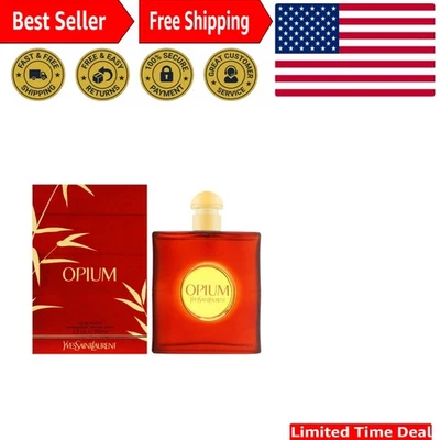 Eau De Toilette Spray Opium 3.0 OZ para Mujer - Elegancia Floral en una Caja Foto 1 de 2