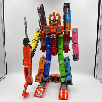 Power Rangers Toqger DX Build Dai-Oh & Toq-Oh & Diesel-Oh Set Megazord BANDAI Foto 1 de 4