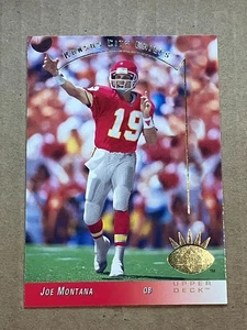 Joe Montana 1993 Upper Deck SP #122 Kansas City Chiefs - Bild 1 von 2