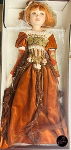 Christine et Cecile Mundia Limited Edition "ANGIE" Porcelain Doll 61cm #881/1000 - Picture 1 of 24