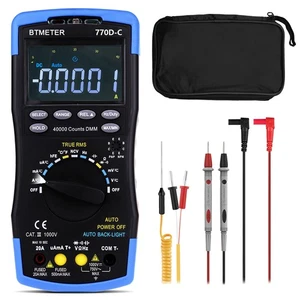40000 Counts True RMS Digitalmultimeter AC/DC Strom Spannung Messgerät Mit NCV - Bild 1 von 8