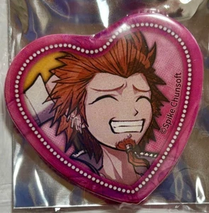 Japanischer Anime Danganronpa Herz Dose Abzeichen Leon Kuwata - Bild 1 von 1