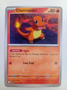 Charmander 011/094 Common Regular - Pokemon TCG Phantasmal Flames - NM - Foto 1 di 2