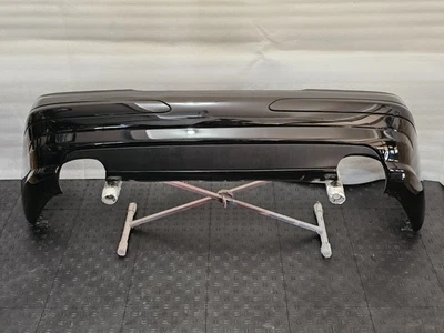 2003-2008 MERCEDES R230 SL500 REAR BUMPER COVER ASSEMBLY BLACK COMPLETE OEM - Image 1 of 4