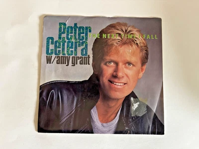 Peter Cetera / Amy Grant The Next Time I Fall 45 RPM 1986 WB VG+/Exc Play Test Foto 1 de 4