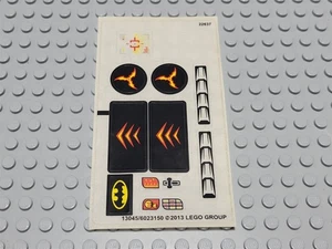 New LEGO Sticker Sheet Only 76000 Arctic Batman vs. Mr. Freeze - Picture 1 of 1