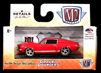 M2 Machines 67 1967 Shelby G.T. 500 Ground Pounders Collectible Car R16 17-02 - Image 1 of 2
