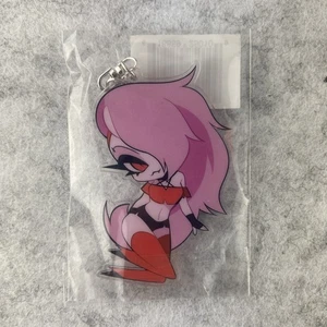 Helluva Boss Cute Pin-up Human Loona Acrylic Keychain Vivziepop - Picture 1 of 2