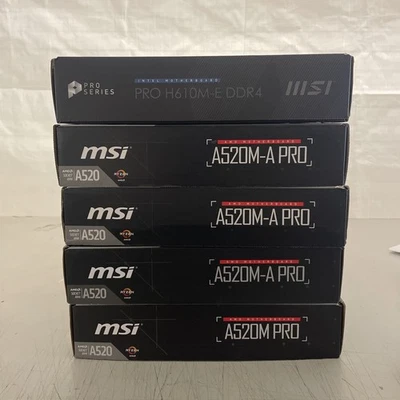 Pacchetto scheda madre MSI - *DIFETTOSA* - Immagine 1 di 3