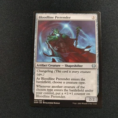 Bloodline Pretender: Kaldheim Regular Mtg Card Lightly Played Uncommon  - Image 1 of 2