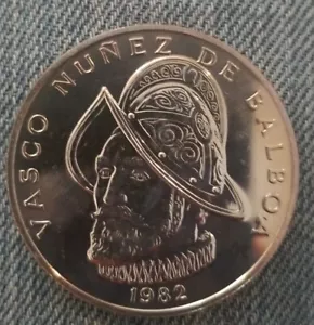 Panama 1982 FM 1 Balboa rara gemma prova come esemplare, conio 500. - Foto 1 di 2