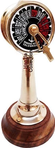 6" Antique Brass Ship's Engine Order Telegraph Nautical Decorative Collectibles - Picture 1 of 6