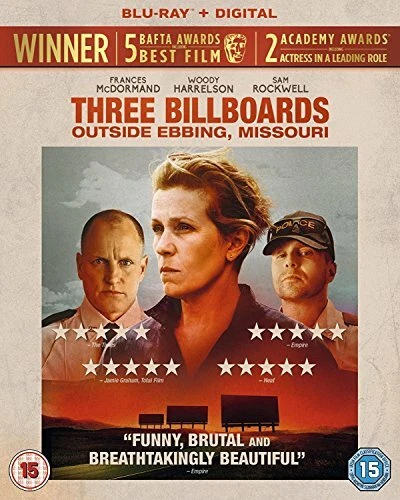 Three Billboards Outside Ebbing, Missouri [Blu-ray + Digital HD] [2018] [DVD] - Image 1 of 1