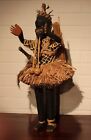 CONGO ancienne figurine africaine ancienne statue d'afrique SALAMPASU afrique kongo danseuse
