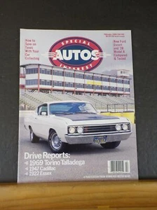 Autos de interés especial #91 1986 febrero 1969 Ford Talladega 1947 Cadillac Conve - Imagen 1 de 2