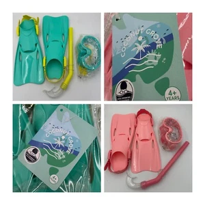 COCONUT GROVE SNORKELING SET PINK AND BLUE NEW IN BAG! Summer Swimming - Picture 1 of 19