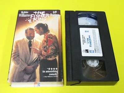 Видеокассета комедийный фильм The Fisher King 1991 Робин Уильямс Джефф Бриджес - Изображение 1 из 2