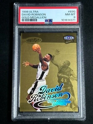 1998 Fleer Ultra золотой медальон Дэвид Робинсон #83G PSA класса карты шпоры SP - Изображение 1 из 2