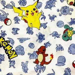 Vintage Character Fabric 1 yard cotton printed fabric from Spring Industries - Picture 1 of 13