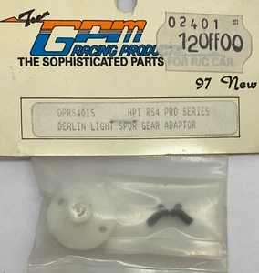 Derlin light spur gear adaptor for HPI RS4 PRO DPRS4015 GPM - Photo 1 sur 1