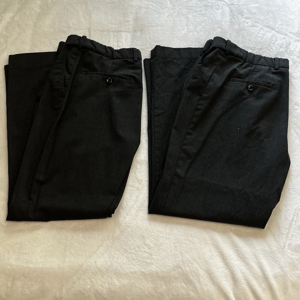 Брюки мужские Edwards Work Uniform 34x32 черные плоские с передними карманами прямые штанины (2) - Изображение 1 из 4