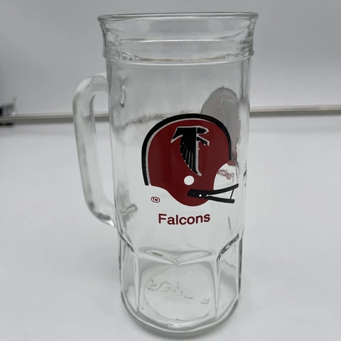 Atlanta Falcons - Fisher Nuts Collector Glass Mug Cover