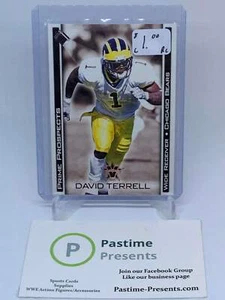2001 Pacific Vanguard #5 David Terrell Prime Prospects RC Chicago Bears (C) - Picture 1 of 2