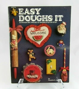 Easy Doughs It Design Pattern Book by Paulette Jarvey (1984) Hot Off The Press - Picture 1 of 3