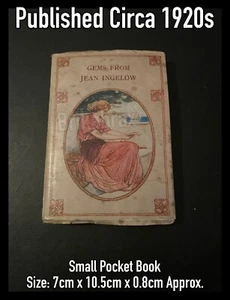 Gems From Jean Ingelow Colins Clear Type Press Published Circa 1920 (Paperback) - Imagen 1 de 9