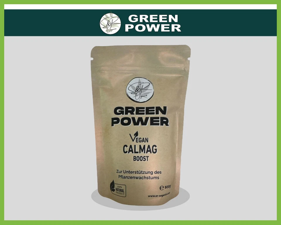 500g Calmag Boost S&R Organics Green Power Vegan cal mag
