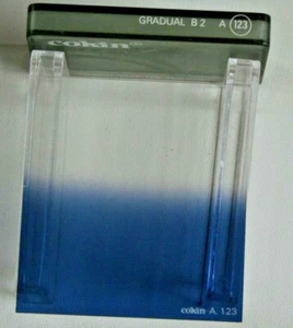 Cokin A 123 Gradual B2 ( Blue ) 67mm square filter in case - Picture 1 of 2