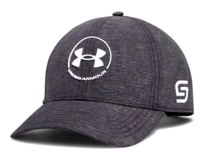 Under Armour Jordan Spieth Drive Iso Chill Golf Hat Snapback NEW Black White - Picture 1 of 2