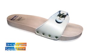 Ciabatte anatomiche comfort sanitarie con zoccolo in legno da uomo bia –  Tacco7.it by Calzature Laura e Morena 1968