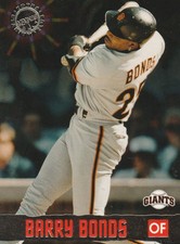 1996 TOPPS STADIUM CLUB MEMBERS ONLY BARRY BONDS CARD #7. MINT CONDITION CARDS