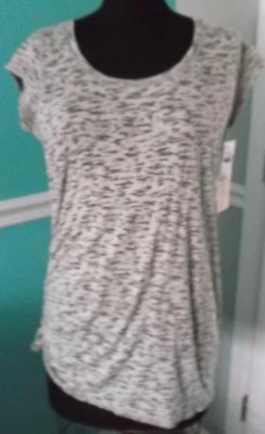 MOTHERHOOD OH BABY BUMP ESTILO GRIS BURN OUT MATERNIDAD GORRA MANGA TOP - M - NUEVO CON ETIQUETAS Foto 1 de 4