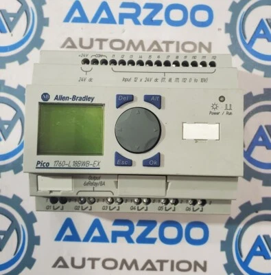 1760-L18BWB-EX Pico Controller Allen Bradley Allen I/O Expandable Allen-Bradley - Image 1 of 4
