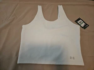 Womens Tank Top    Size L White  Under Armour  Buy & Get my yoga pants for $5 - Picture 1 of 3