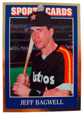 1992 Allan Kaye's Sports Cards News Magazine Multi-Sport 35 Jeff Bagwell
