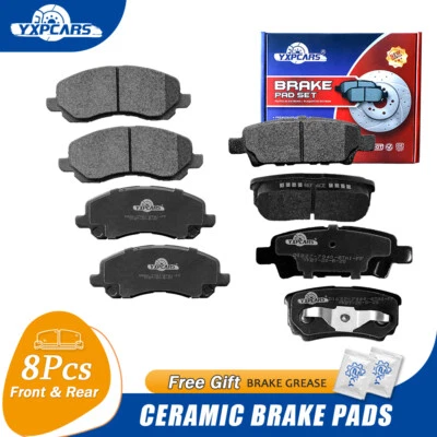 Pastilhas de freio a disco dianteiras e traseiras de cerâmica Jeep Compass Patriot 2007-2017 - Imagem 1 de 4