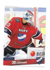 2016-17 Finnish CardSet #1 Kevin Lankinen HIFK, Nashville Predators