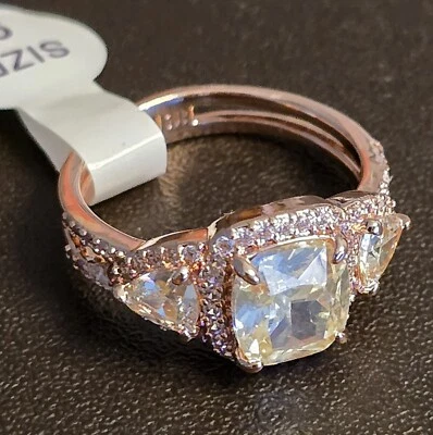 Anillo Bomb Party 'My Happiest Forever' RBP6656 Limón Circonita Cúbica Oro Rosa 9 Foto 1 de 2