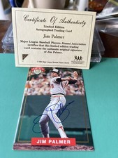 Jim Palmer 1994 Nabisco All-Star Legends Autograph with COA